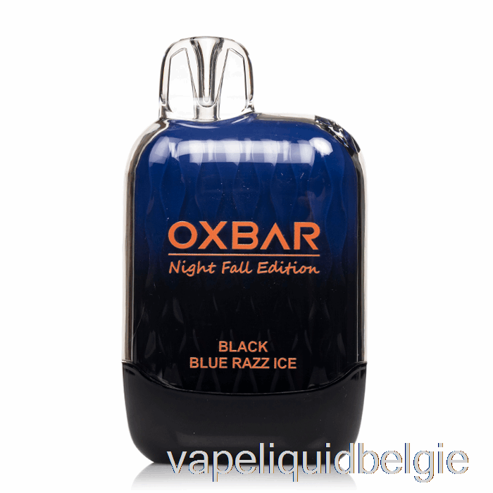 Vape België Oxbar G8000 Wegwerp Zwart Blauw Razz Ijs